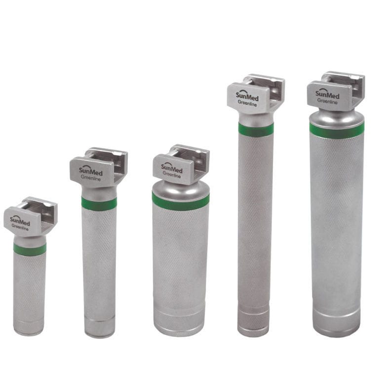 Fiber optic laryngoscope handle 50246 series SunMed LED