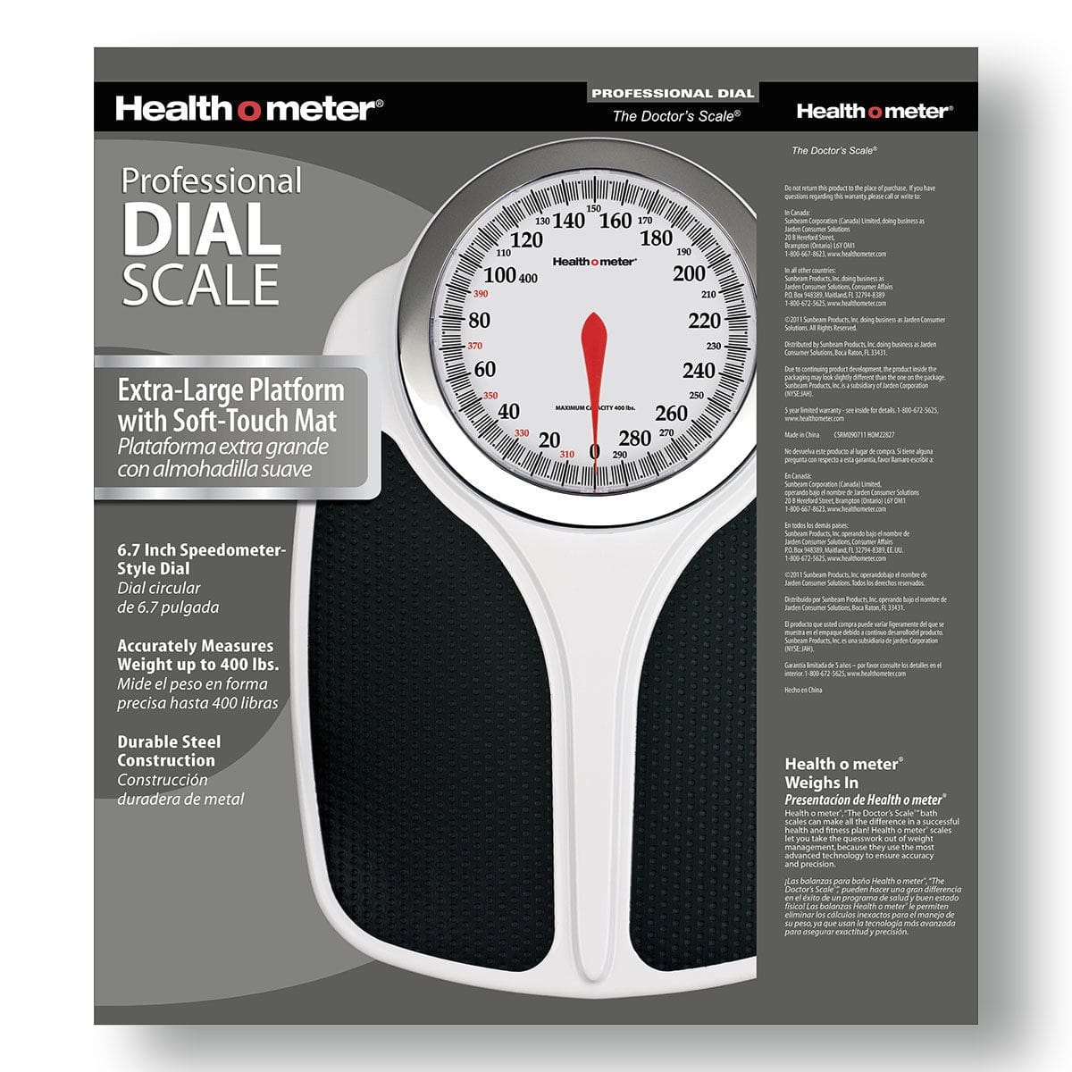 Mechanical patient weighing scale - 145KD-41 - Health O