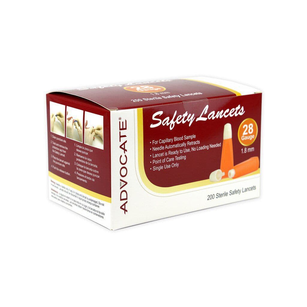 Safety lancet 894046001912 Pharma Supply Inc sterile