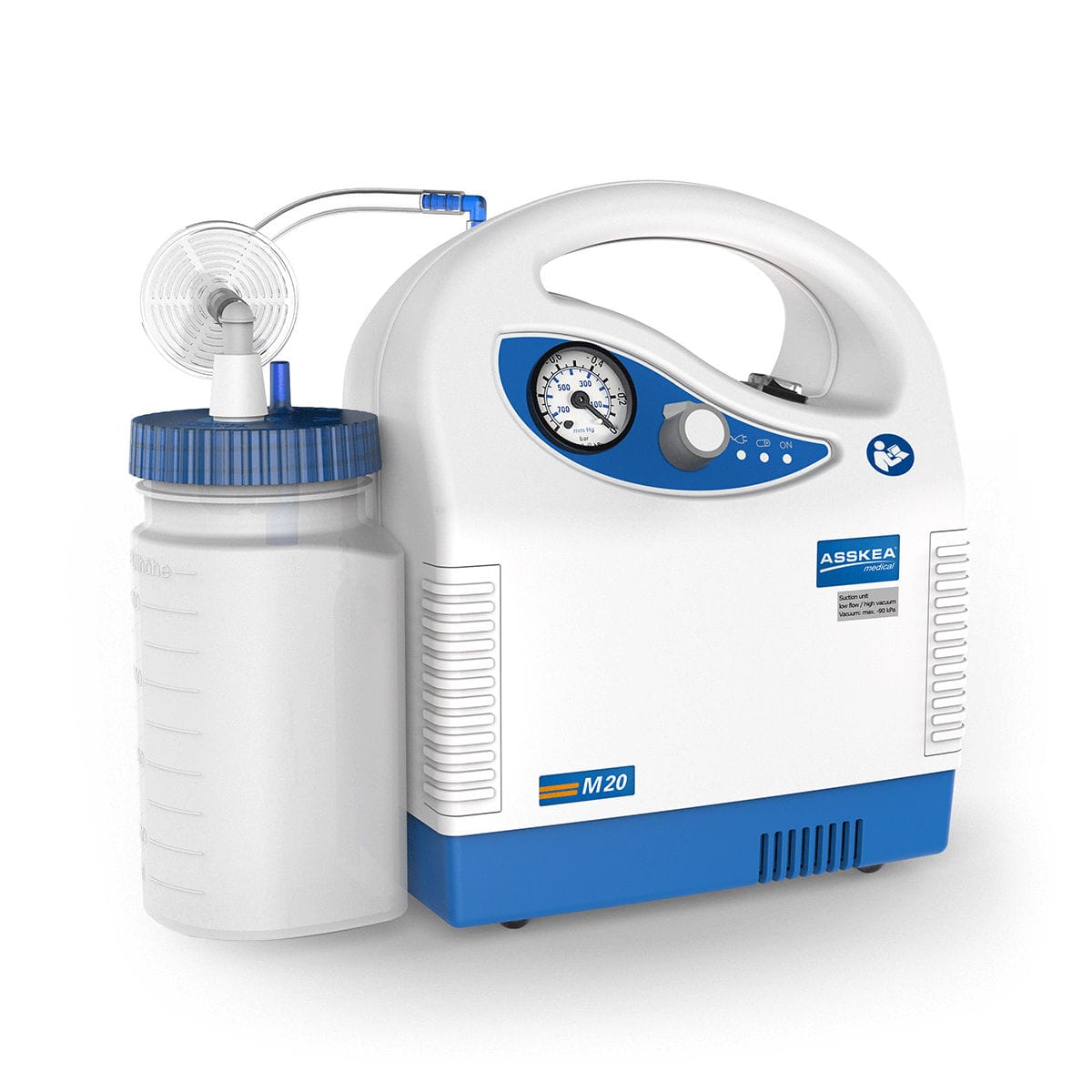 Electric mucus suction pump M20 ASSKEA batterypowered / portable