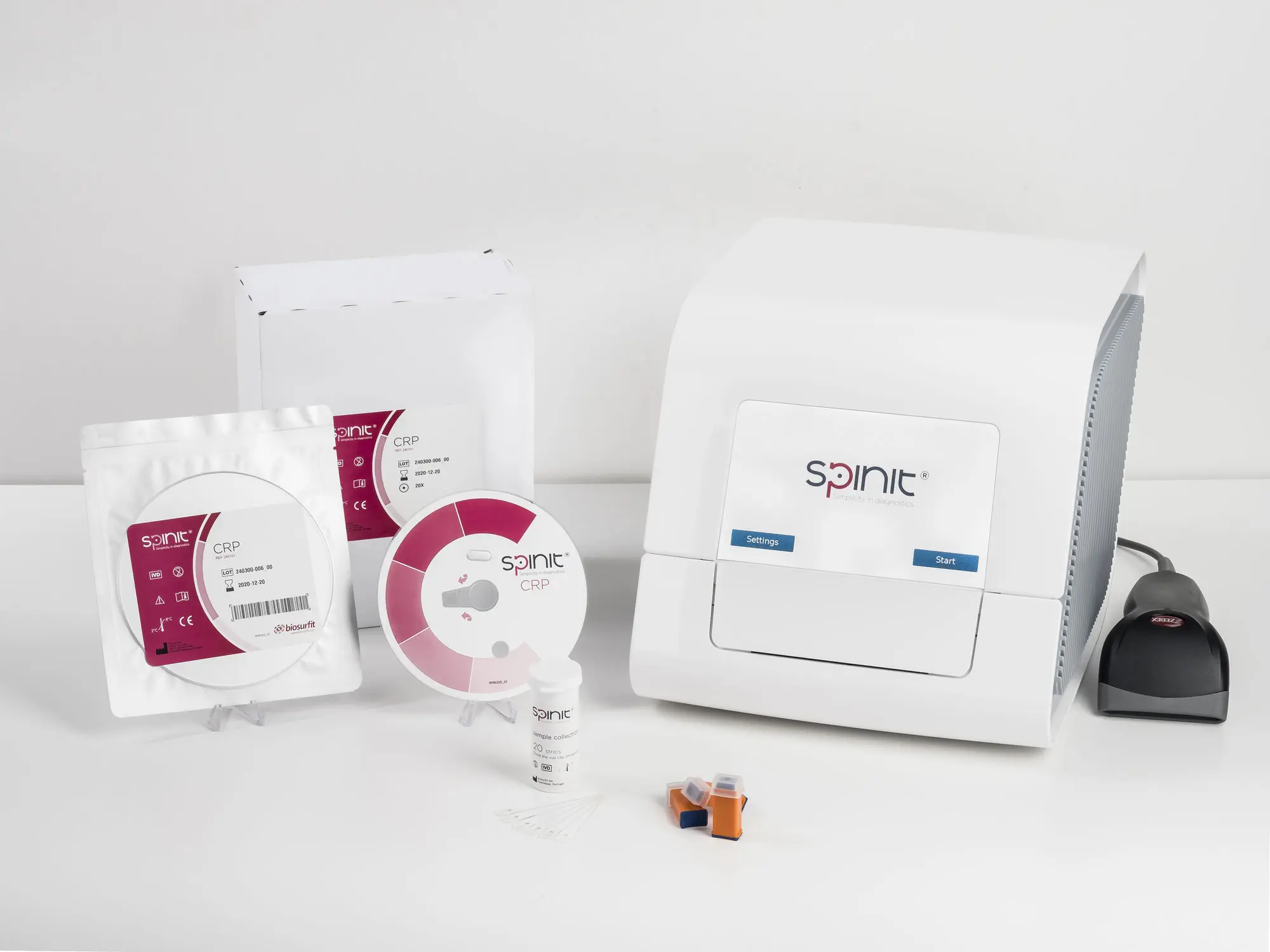 C-reactive protein assay kit - spinit® - Biosurfit, SA - for clinical  chemistry / CRP / clinical