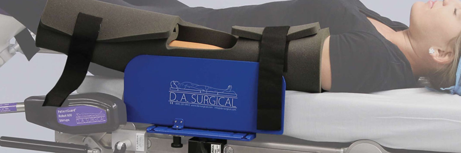 Positioning cushion ArmGuard® D. A. SURGICAL for operating tables