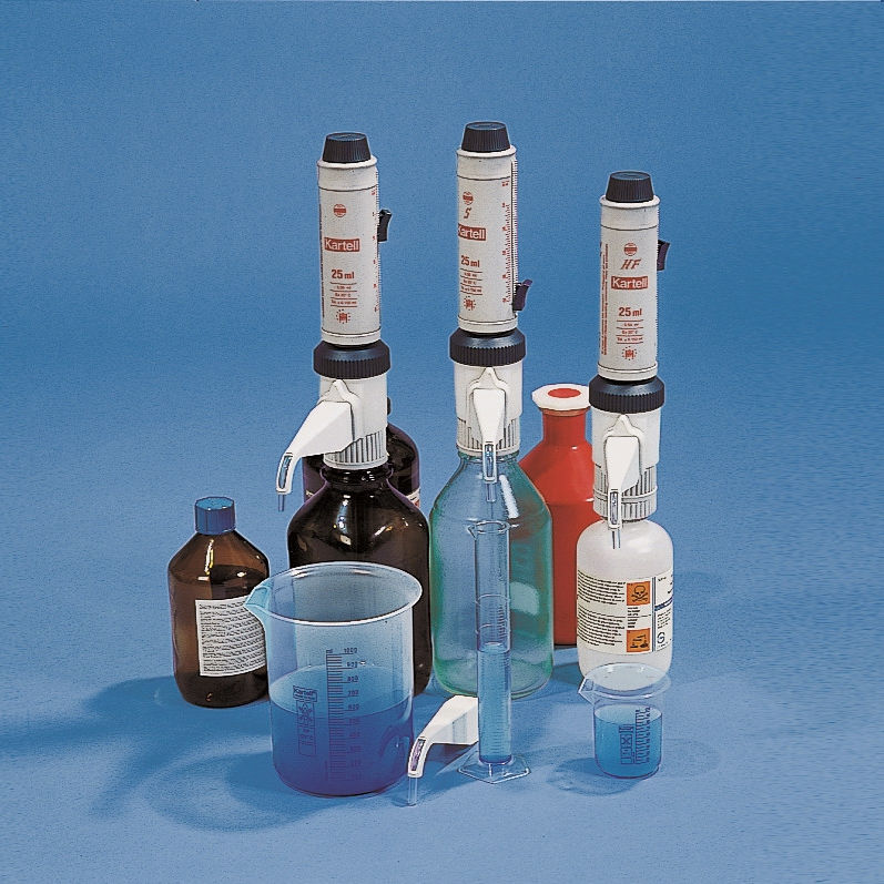 Laboratory bottletop dispenser DOSIPET Kartell S.p.A. variable