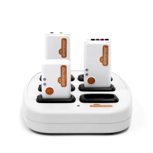 ECG telemonitoring system Consensys Base6 Shimmer Research EMG