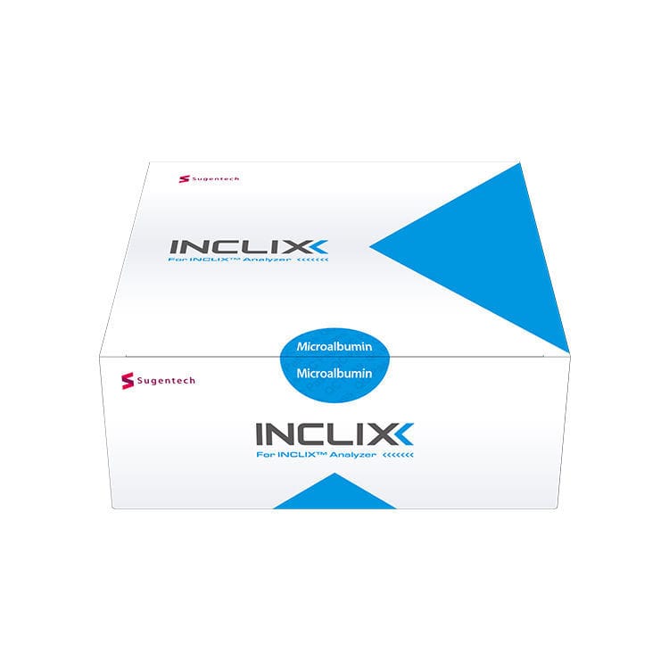 Kidney disease test kit - INCLIX F - Sugentech, Inc. - microalbumin ...