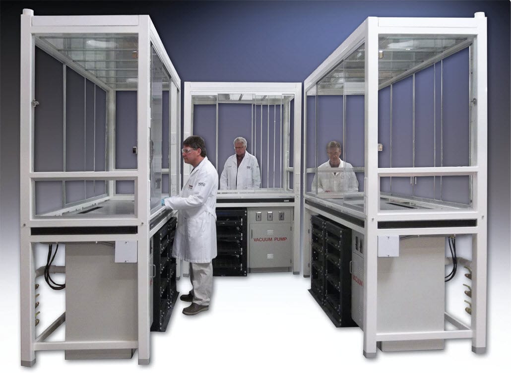 Exhaust enclosure EnviroMax HEMCO chemical / laboratory / modular