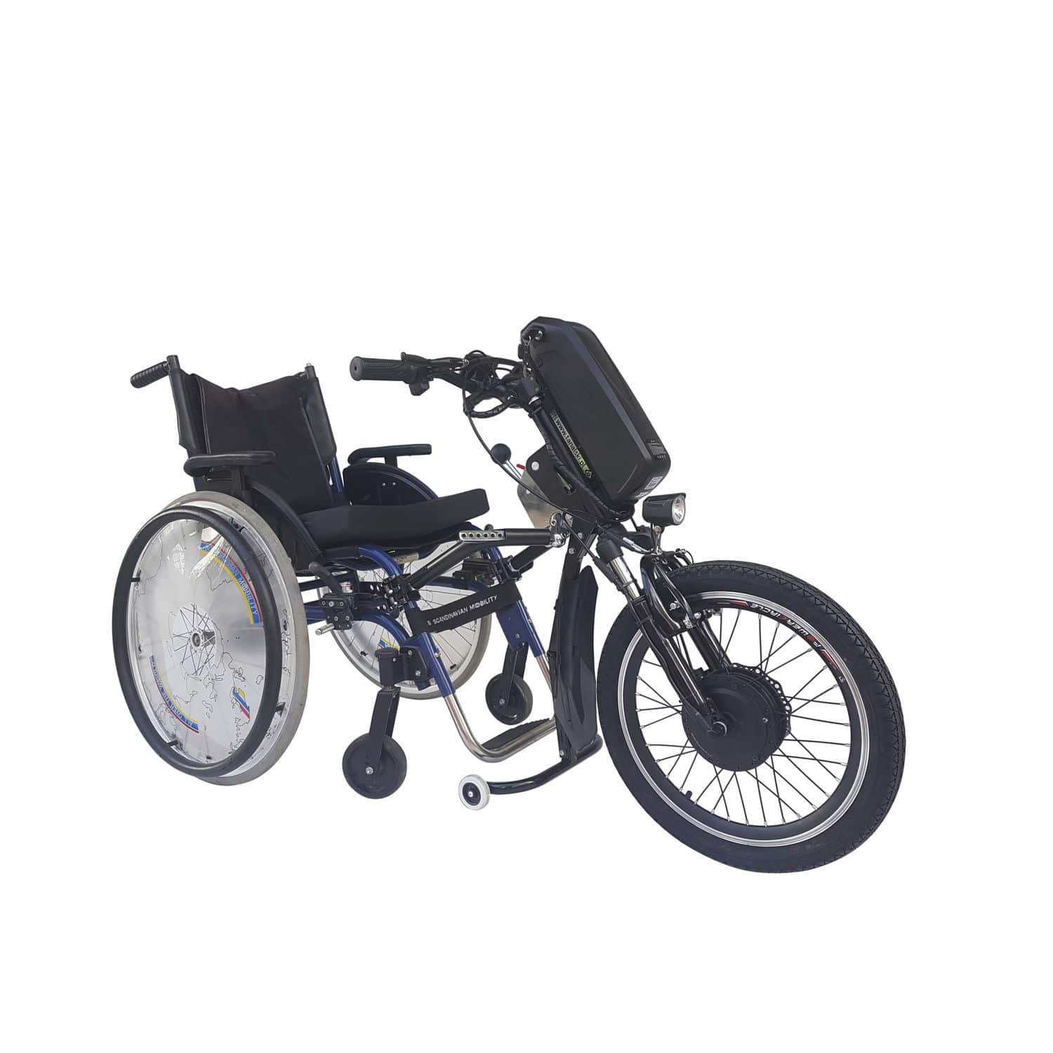 Electric wheelchair drive unit RYDWAN P.T. Tanalski front