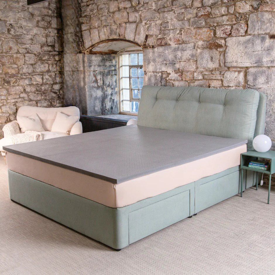 Cotton mattress Graphite Putnams latex / 90x190 cm