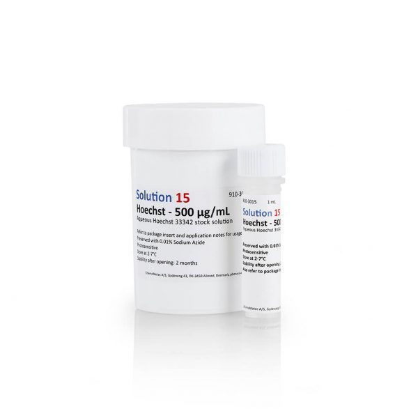 Staining solution reagent Hoechst 33342 Chemometec for research