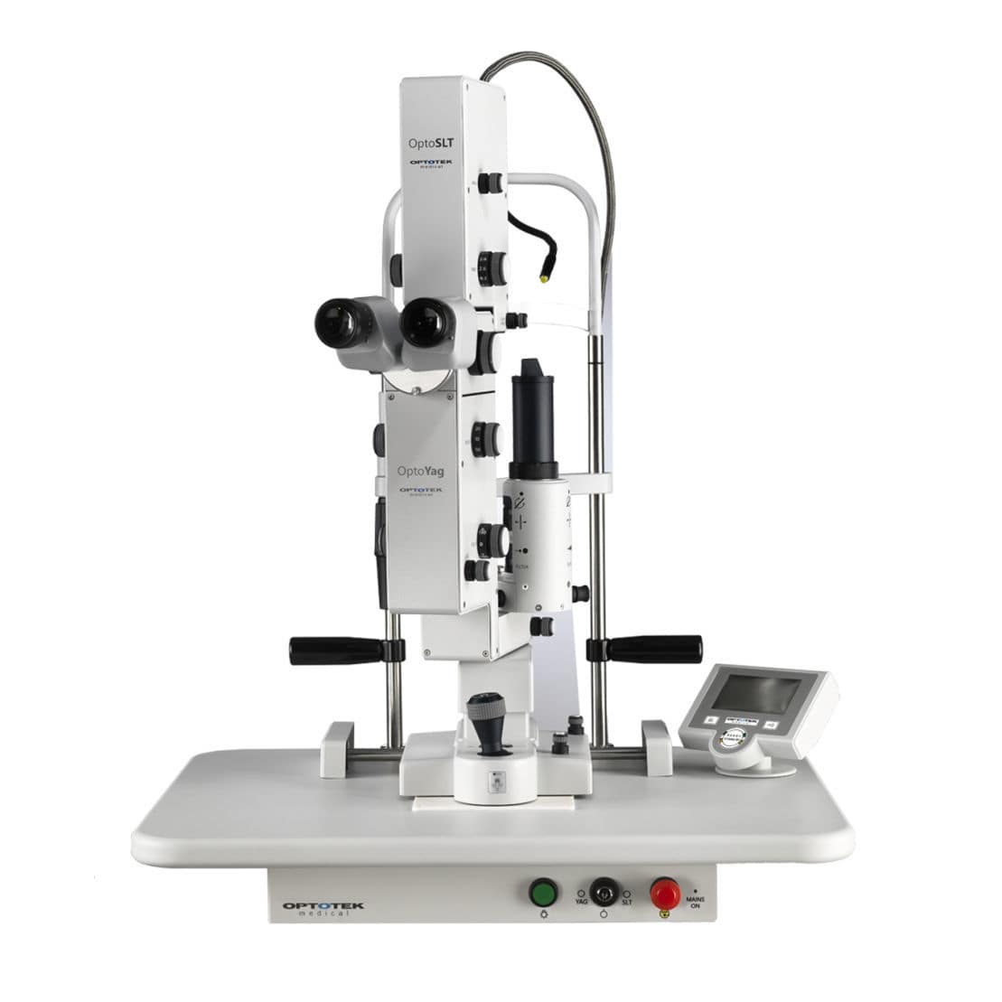 Trabeculoplasty laser OptoYag&SLT M Optotek Medical capsulotomy
