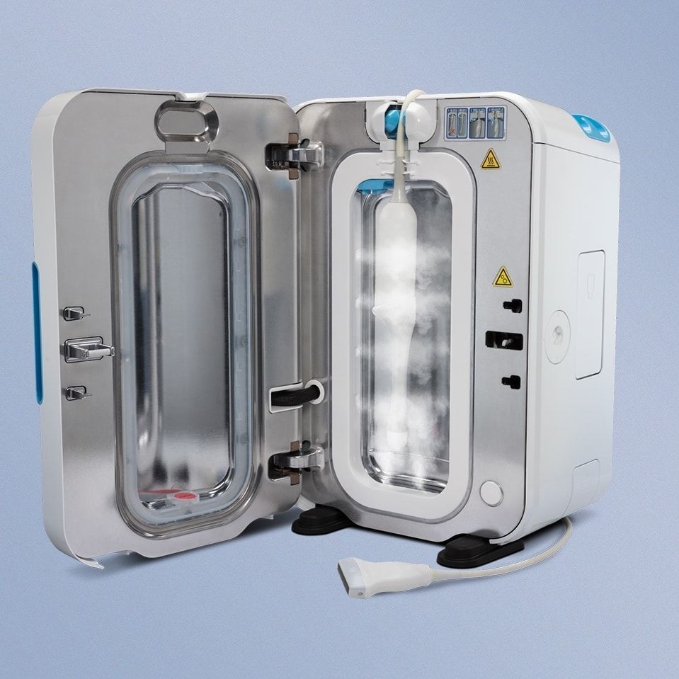 Ultrasound probe washerdisinfector trophon® Nanosonics floor