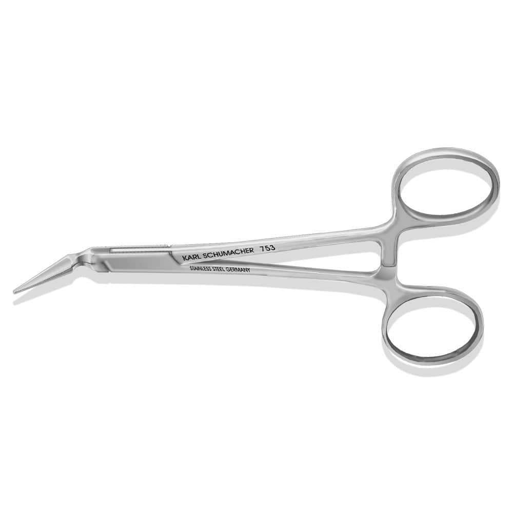Dental forceps ROF0753, ROF0753A Karl Schumacher Stieglitz / curved