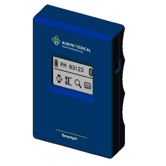 PH data logger SmartpH Creomedical 4channel / Bluetooth
