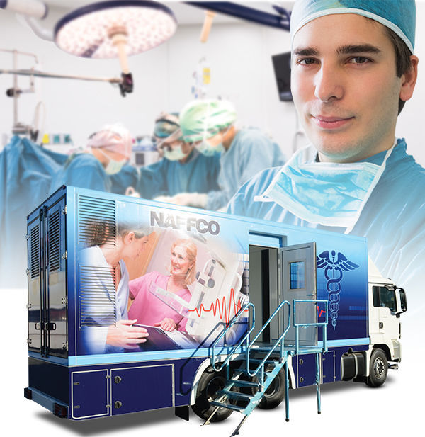 Surgical emergency mobile health vehicle - NAFFCO FZCO - trailer