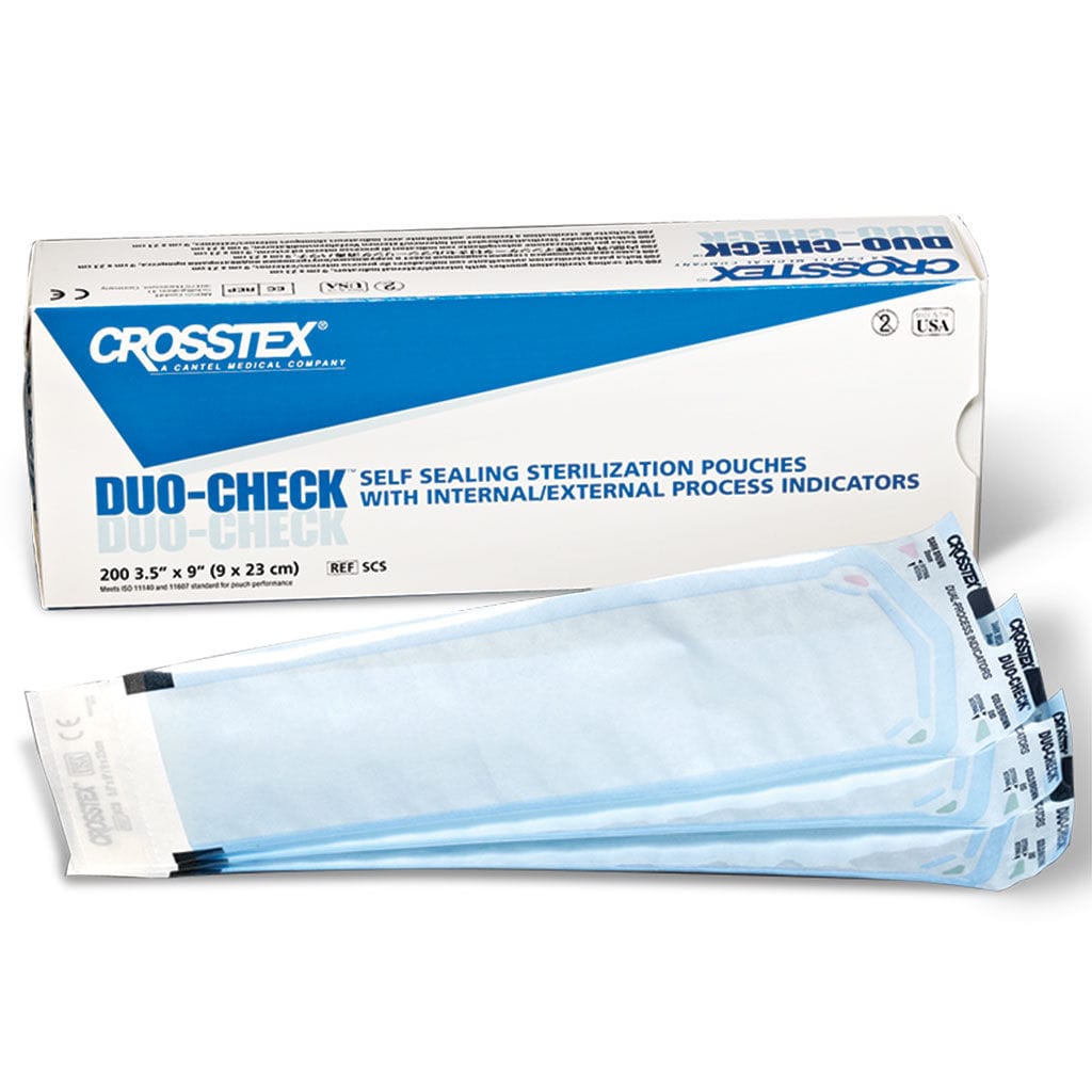 Sterilization pouch DuoCheck® Crosstex International, Inc