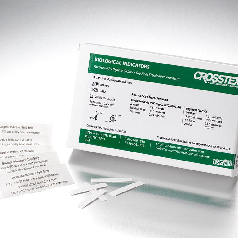 Sterilization test strip BG104 Crosstex International, Inc