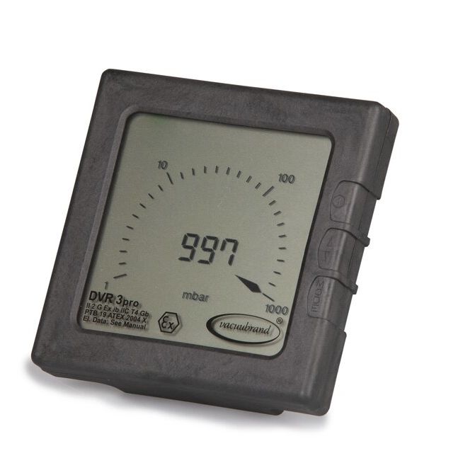 Laboratory vacuum gauge DVR 3pro Vacuubrand digital / analog