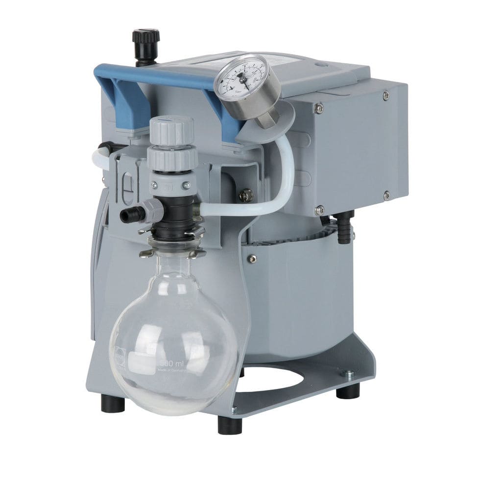 Laboratory vacuum pump MZ 2C NT +AK+M+D Vacuubrand diaphragm