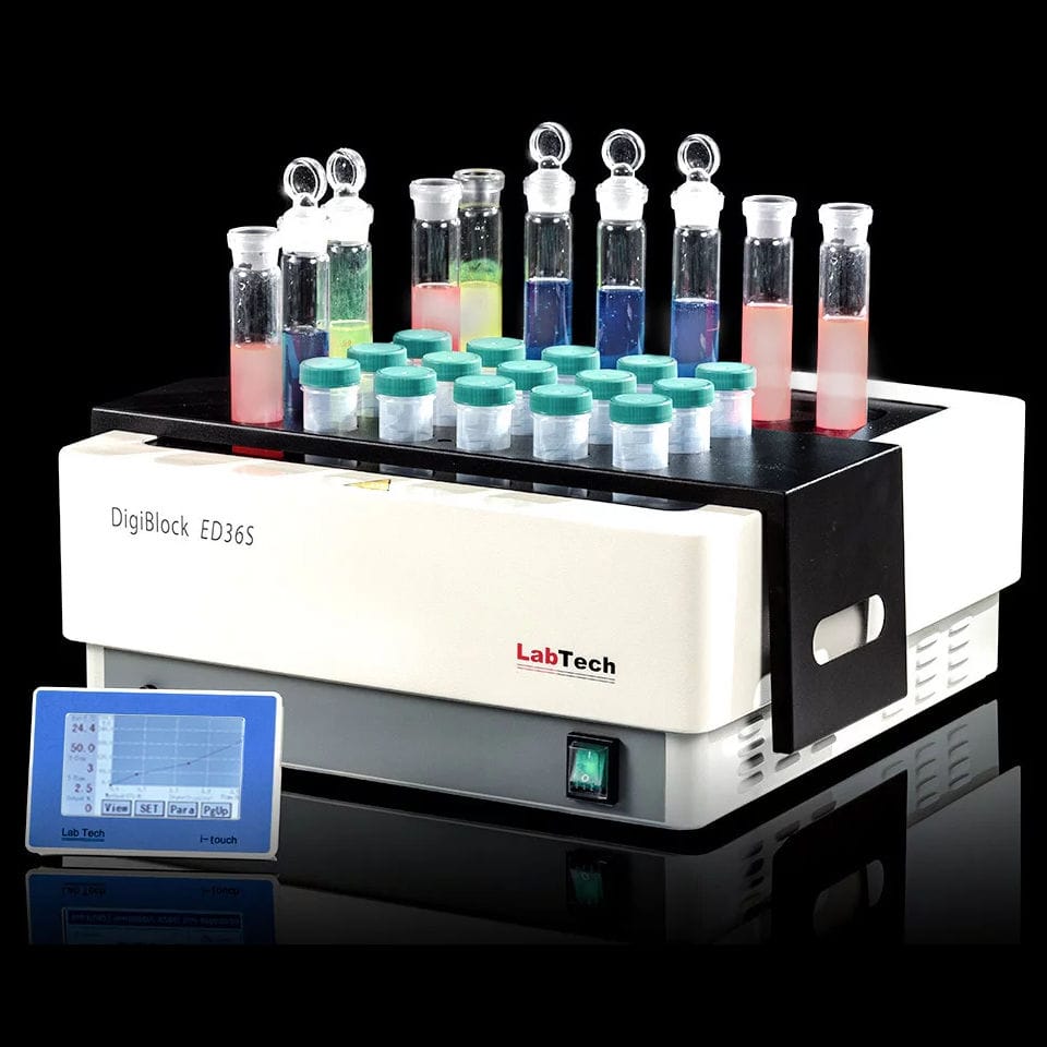 Laboratory digester DigiBlocks LabTech graphite