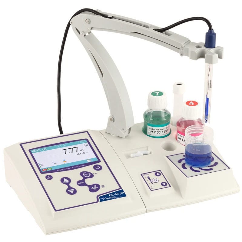 Laboratory pH meter - EC-45 pH - Phoenix Instrument - benchtop / with ...