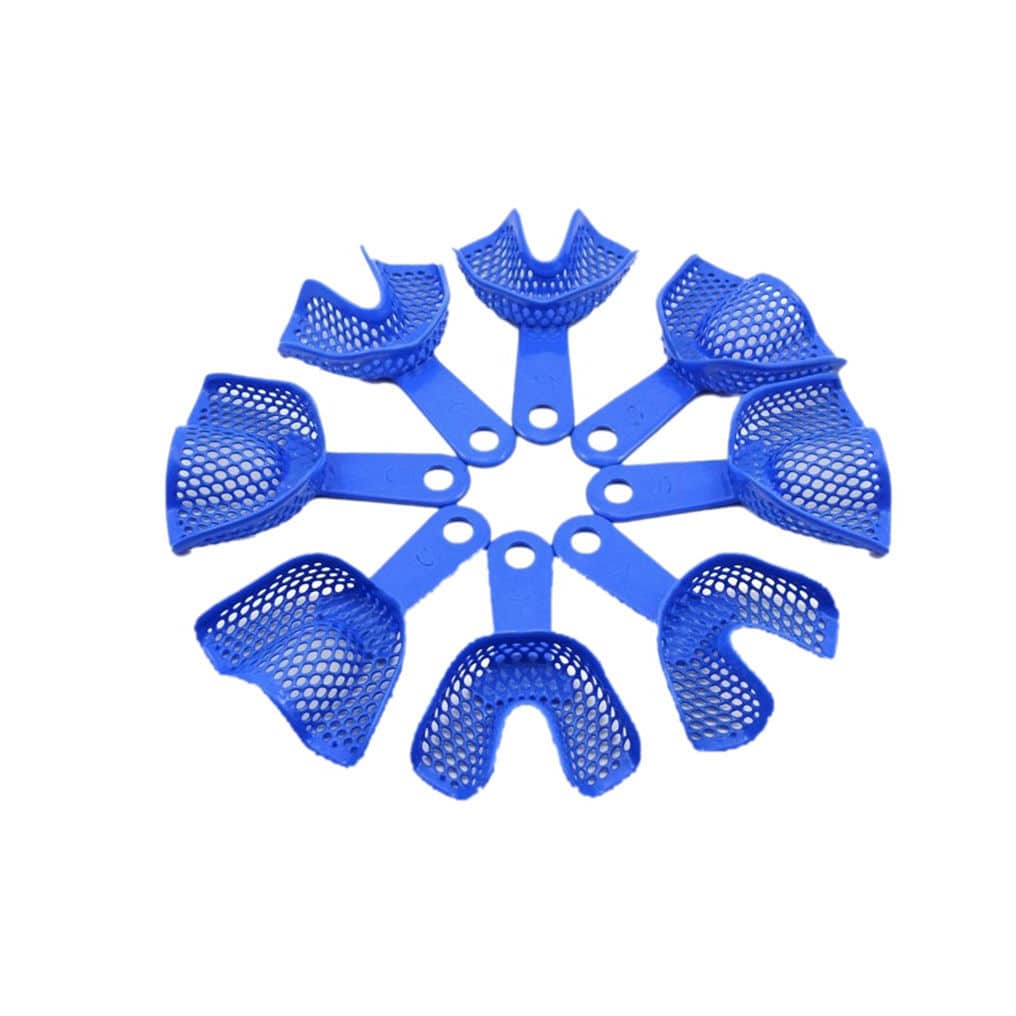 Upper dental impression tray E507 SenmyDental lower / perforated
