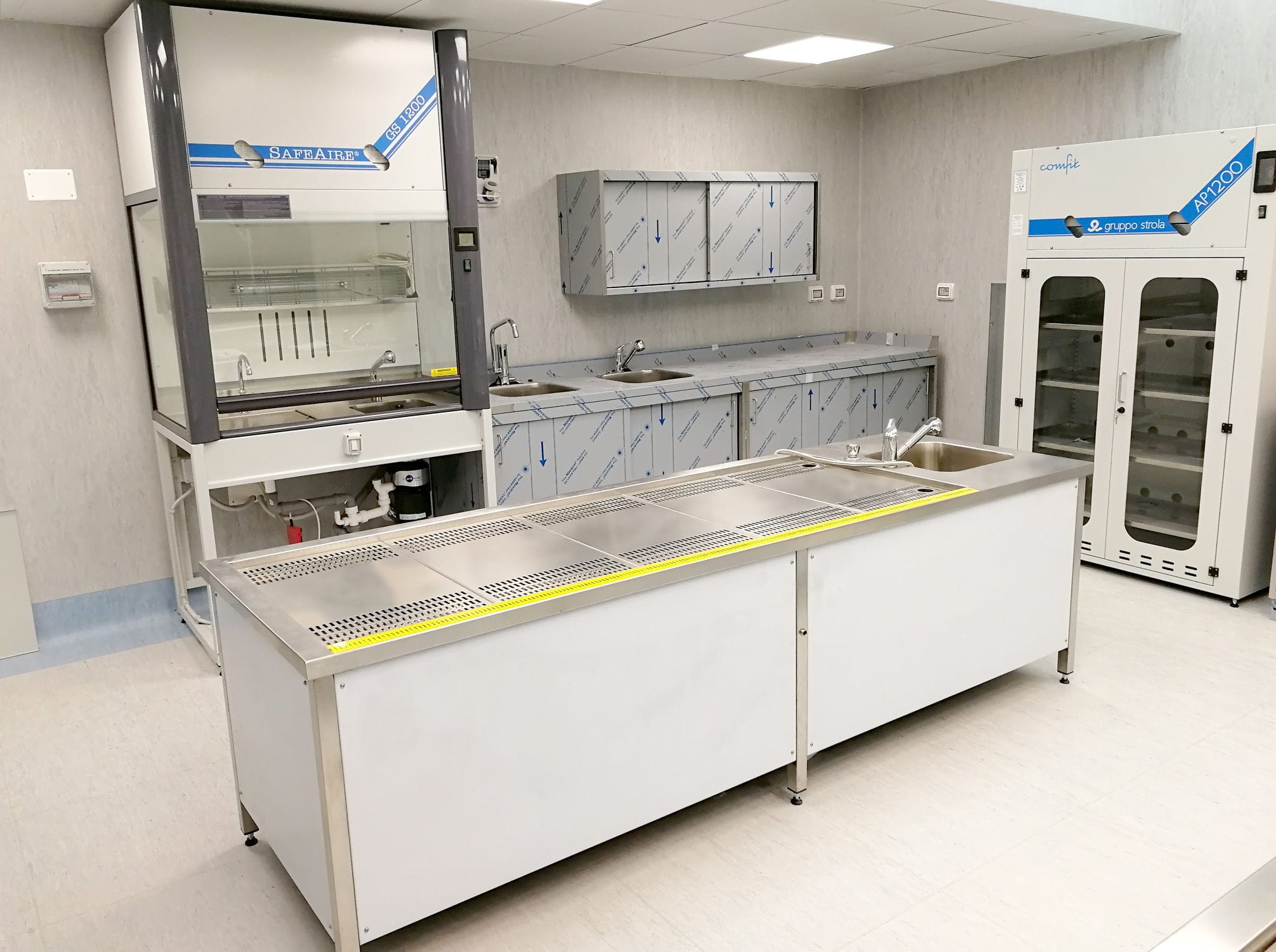 Mortuary comfit s.r.l autopsy room / dissecting room / for