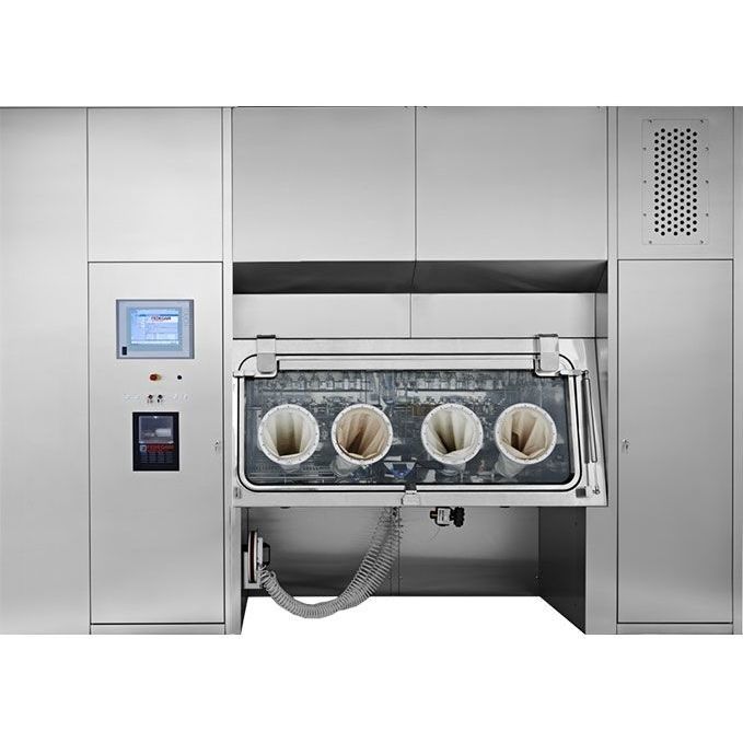 Isolation chamber for biopharmaceutical applications FCIS Fedegari transfer / sterile
