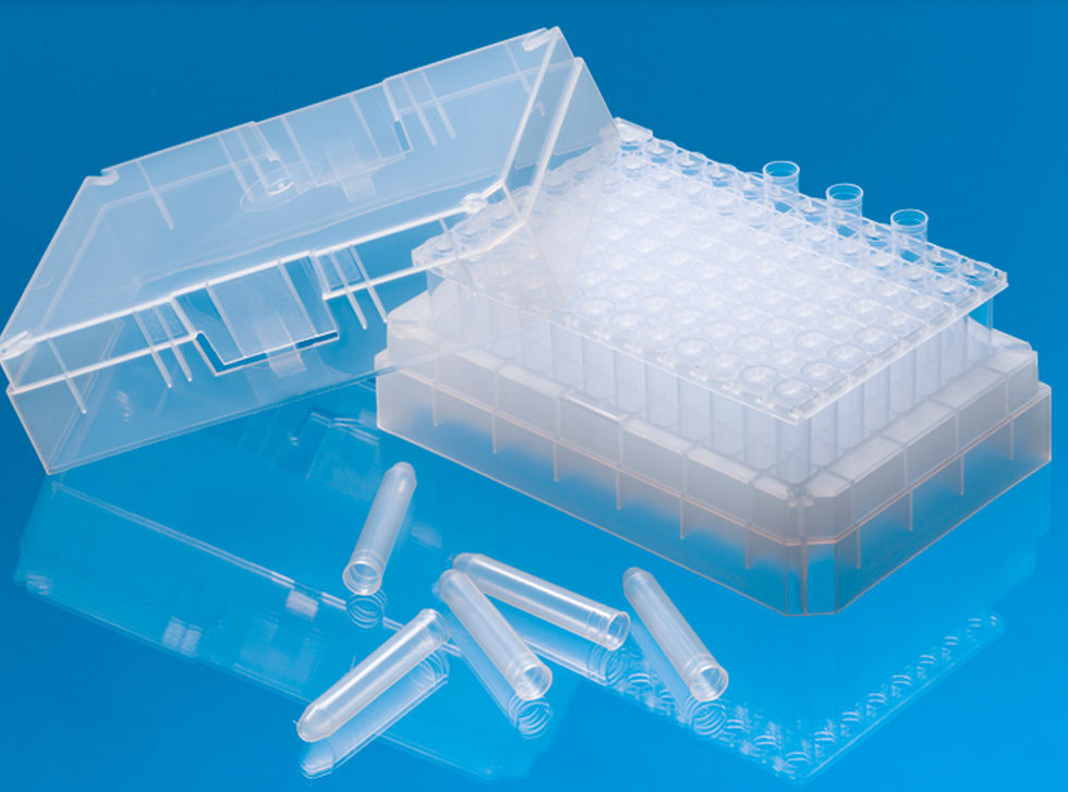 Sample storage microplate 225.96.ID LVL Technologies laboratory / 96well