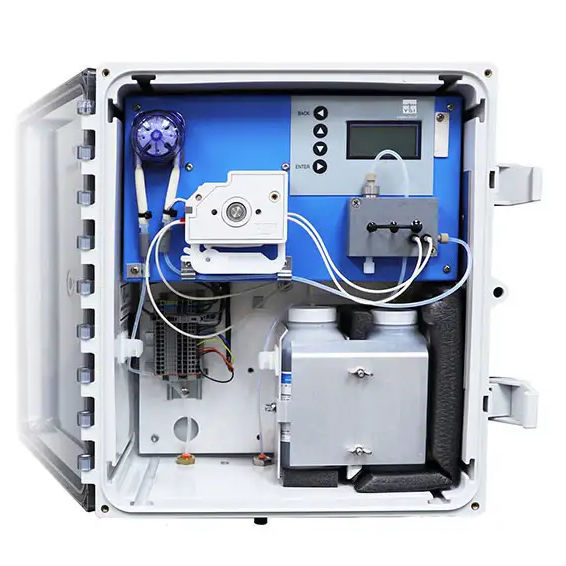 Control analyzer 3017M YSI Inc. calibration / chlorine / total