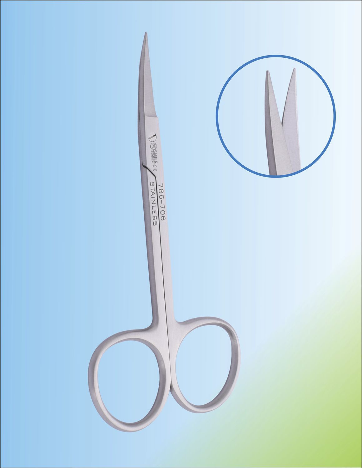 Suture scissors SSI 786706 Smile Surgical Ireland Limited
