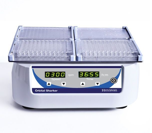 Orbital laboratory shaker - TT-1500 - Hercuvan - digital / for PCR ...