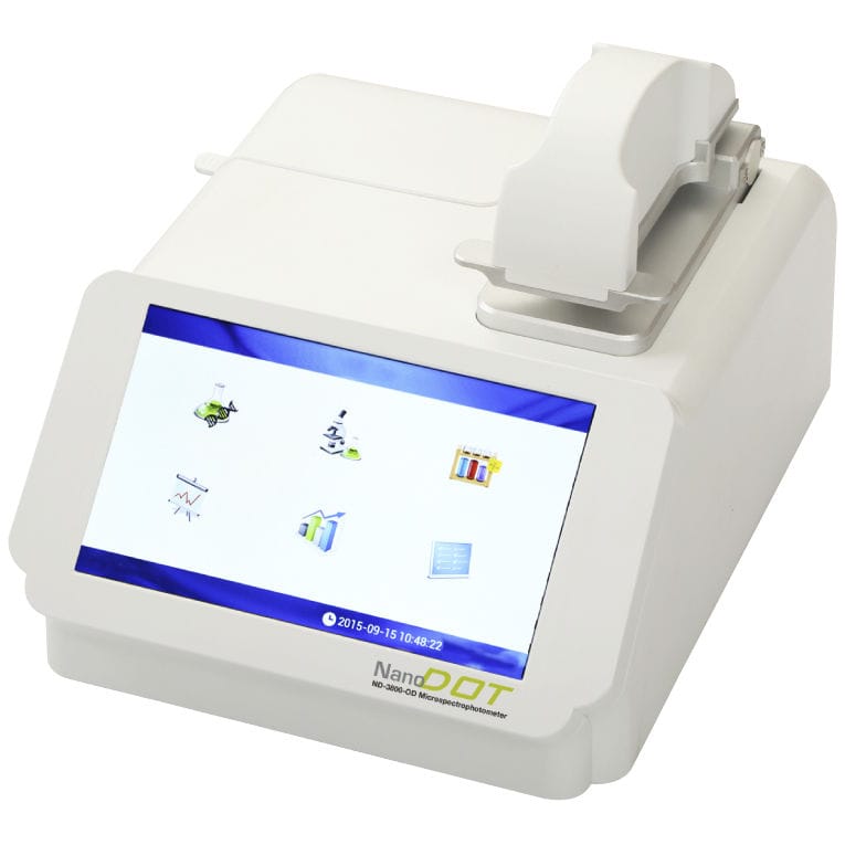UVvis microspectrophotometer ND3800OD Hercuvan microvolume