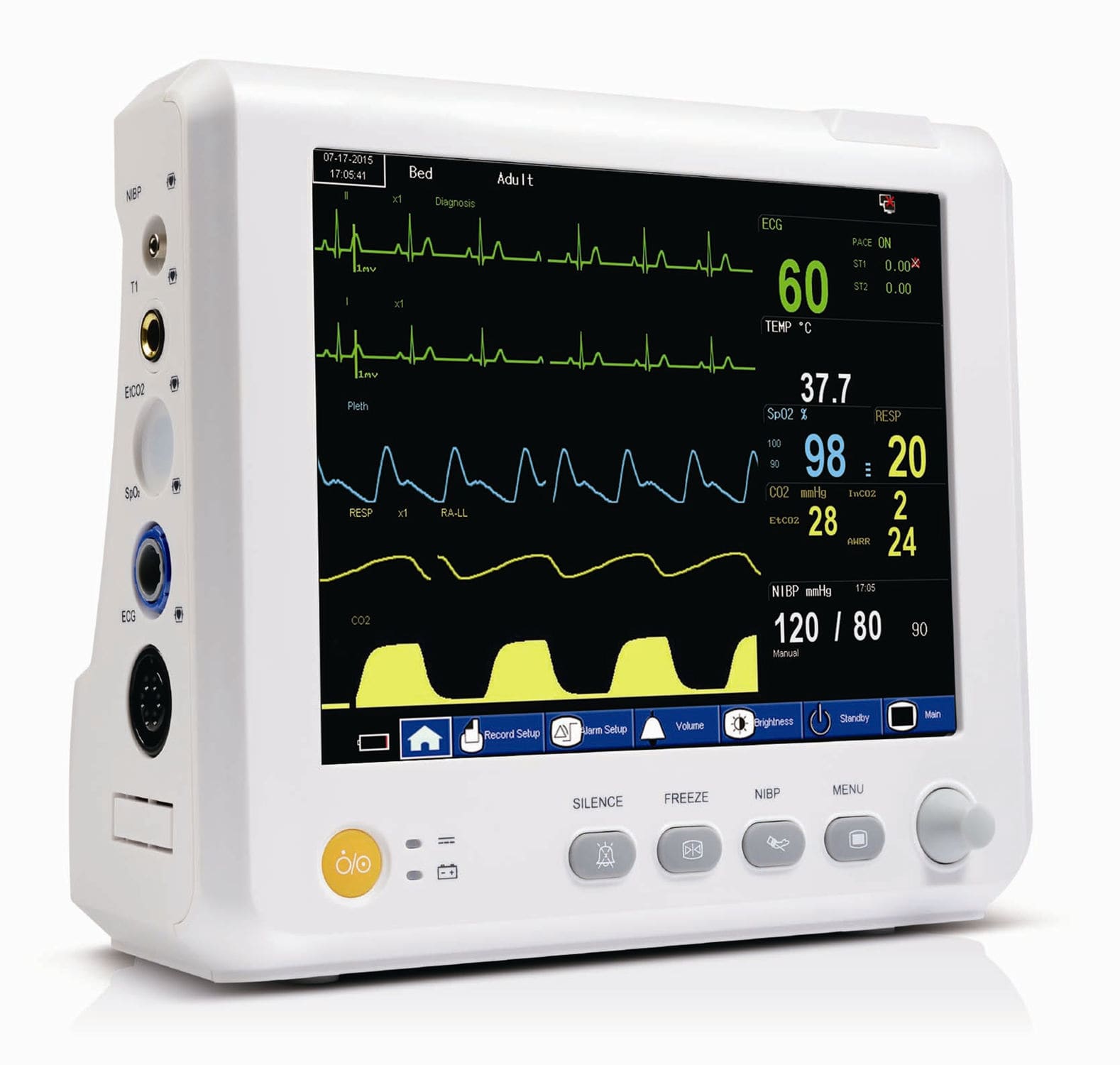 ECG patient monitor / RESP / TEMP / EtCO2 - PM-8B - Promed Group - Videos