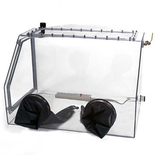 Laboratory glove box 8307050xx series CoyLab modular / controlled