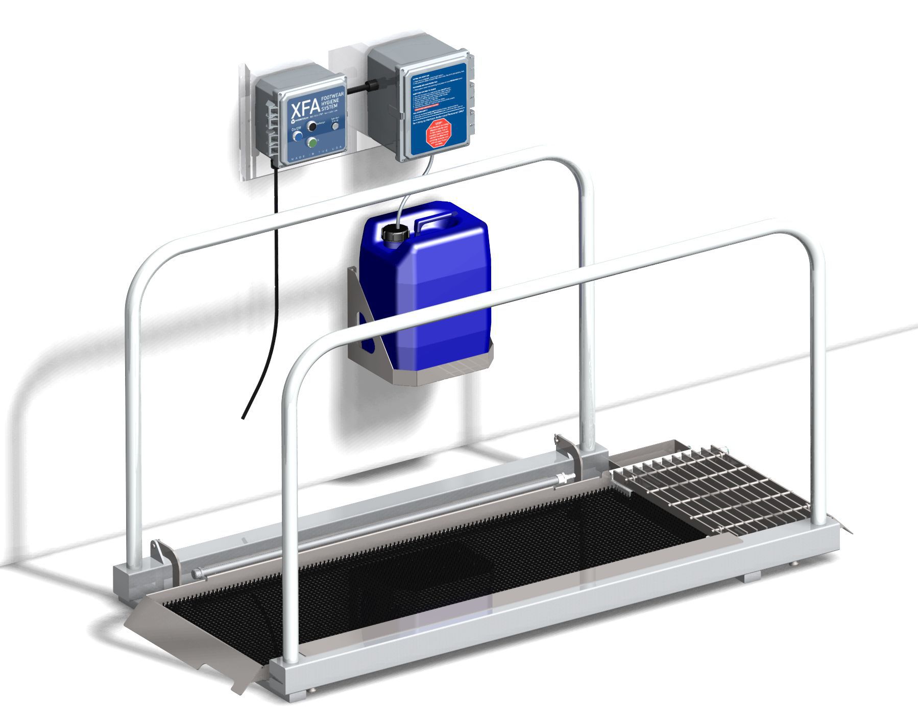 Shoe cleaning station XFA Meritech automated