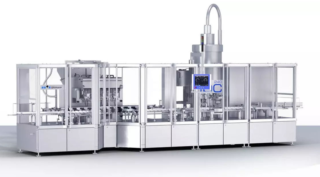 Automated packaging machine IBC 240 Uhlmann continuous / floor