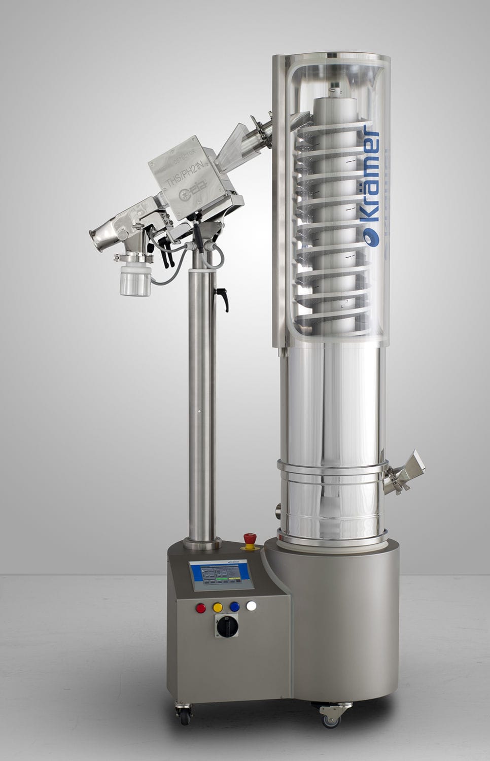 Tablet deduster - KD7015 - Krämer - with metal detector / with touchscreen