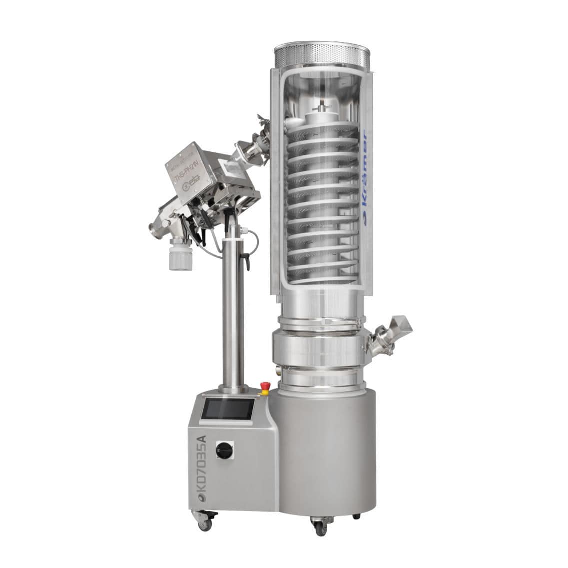 Tablet deduster - KD7035A - Krämer - with metal detector / with ...