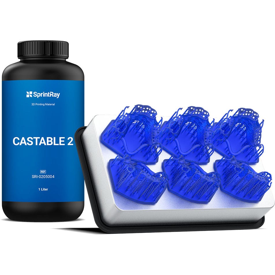 Resin dental material SprintRay casting / for dental crowns / for