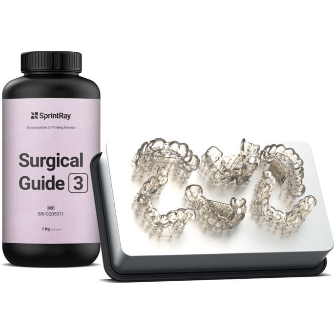 Resin dental material SRI0205011 SprintRay for 3D printing