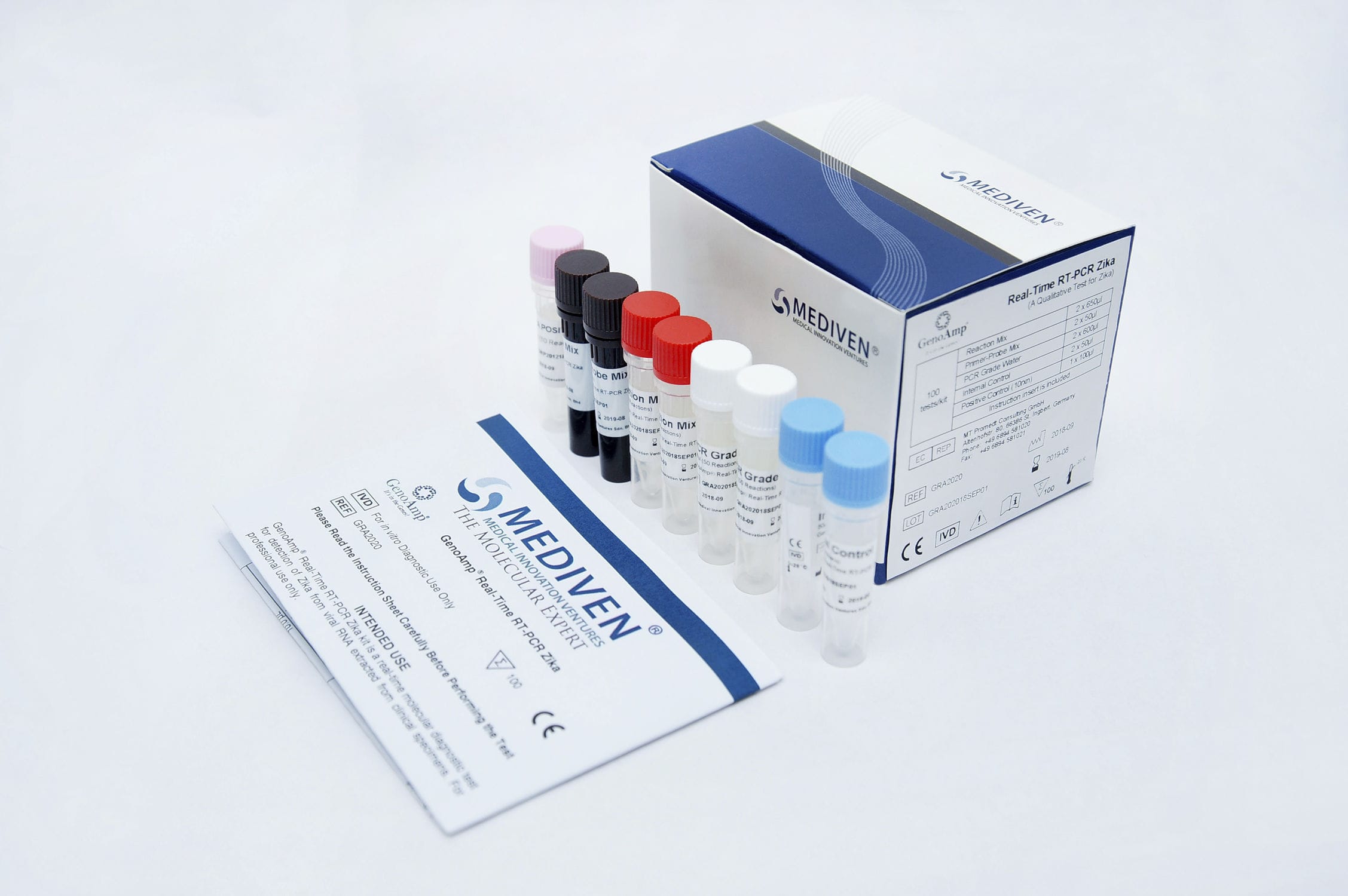 Zika virus test kit / organic / clinical / for RTPCR GenoAmp