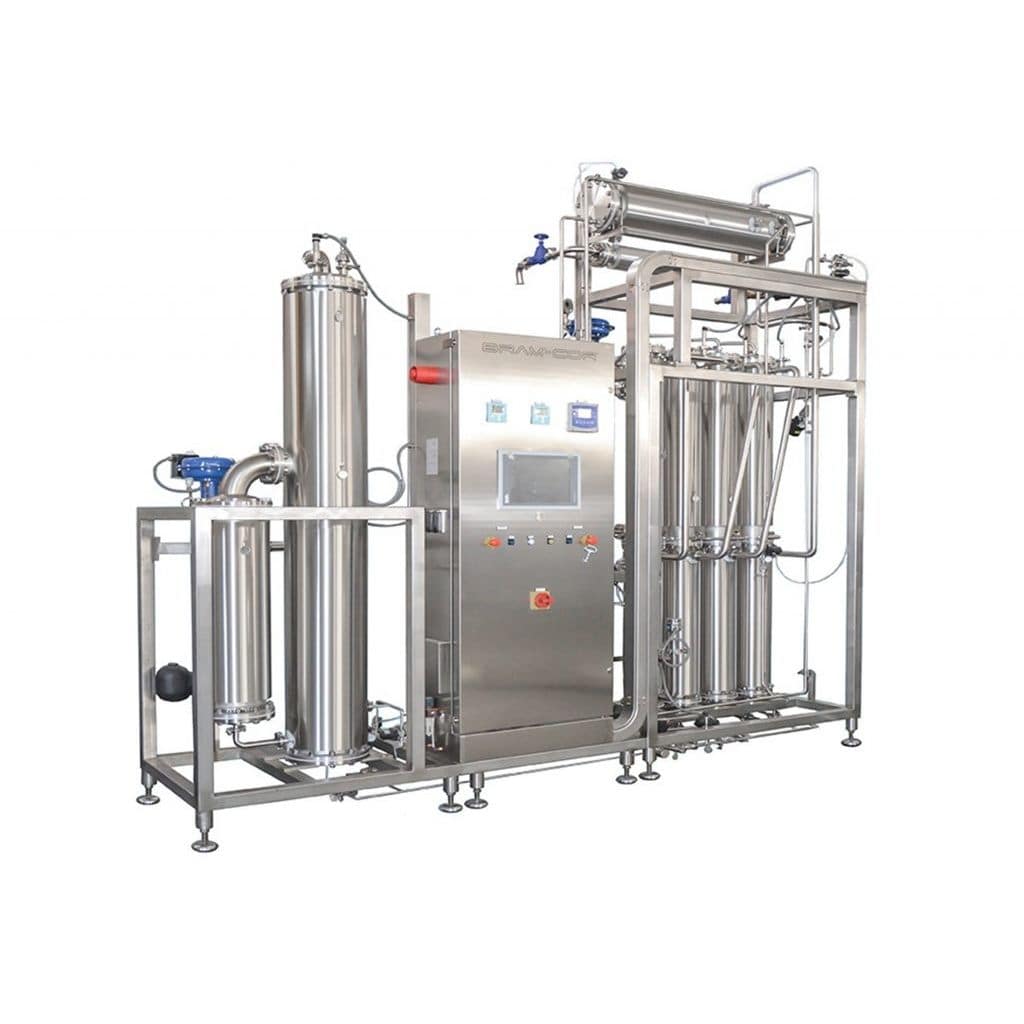 Water purification system for the pharmaceutical industry CROS AWS