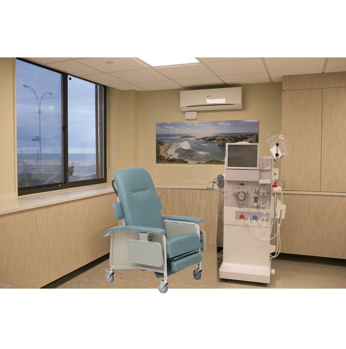 Manual chemotherapy chair HOS114 Hongkong Medi 3section / on