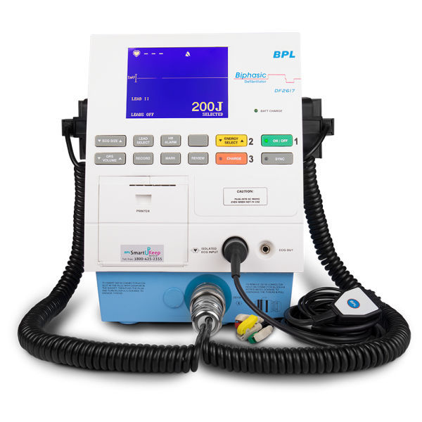 Semiautomatic external defibrillator DF 2617/R BPL Medical