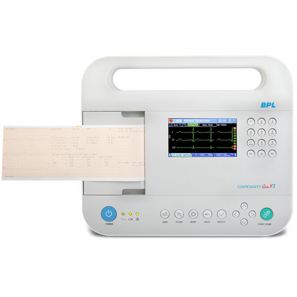 Resting electrocardiograph - CARDIART GENX3 - BPL Medical Technologies ...