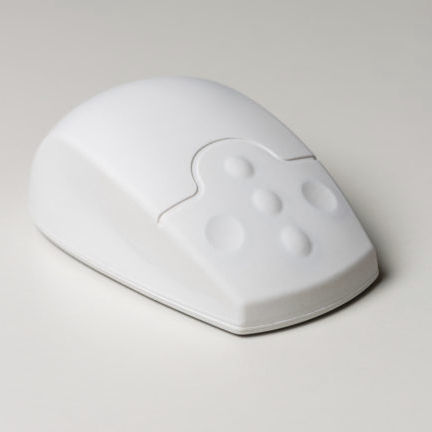 Laser medical mouse - SF08-15 - SterileFLAT - scroll button / silicone ...