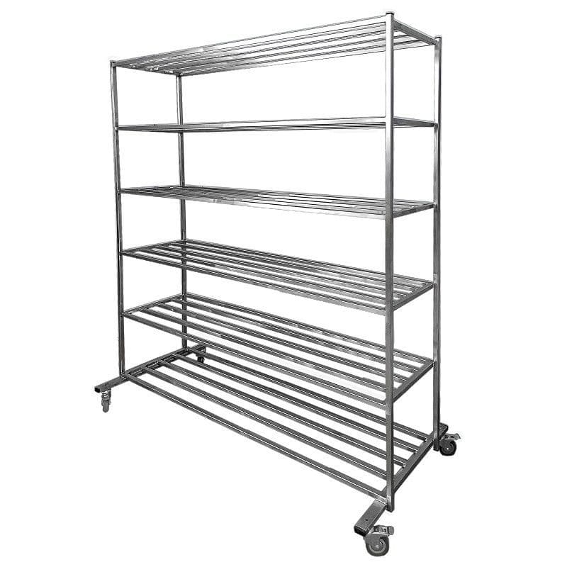 Animal cage rack 1319.1 Vetbot storage / mobile / on casters