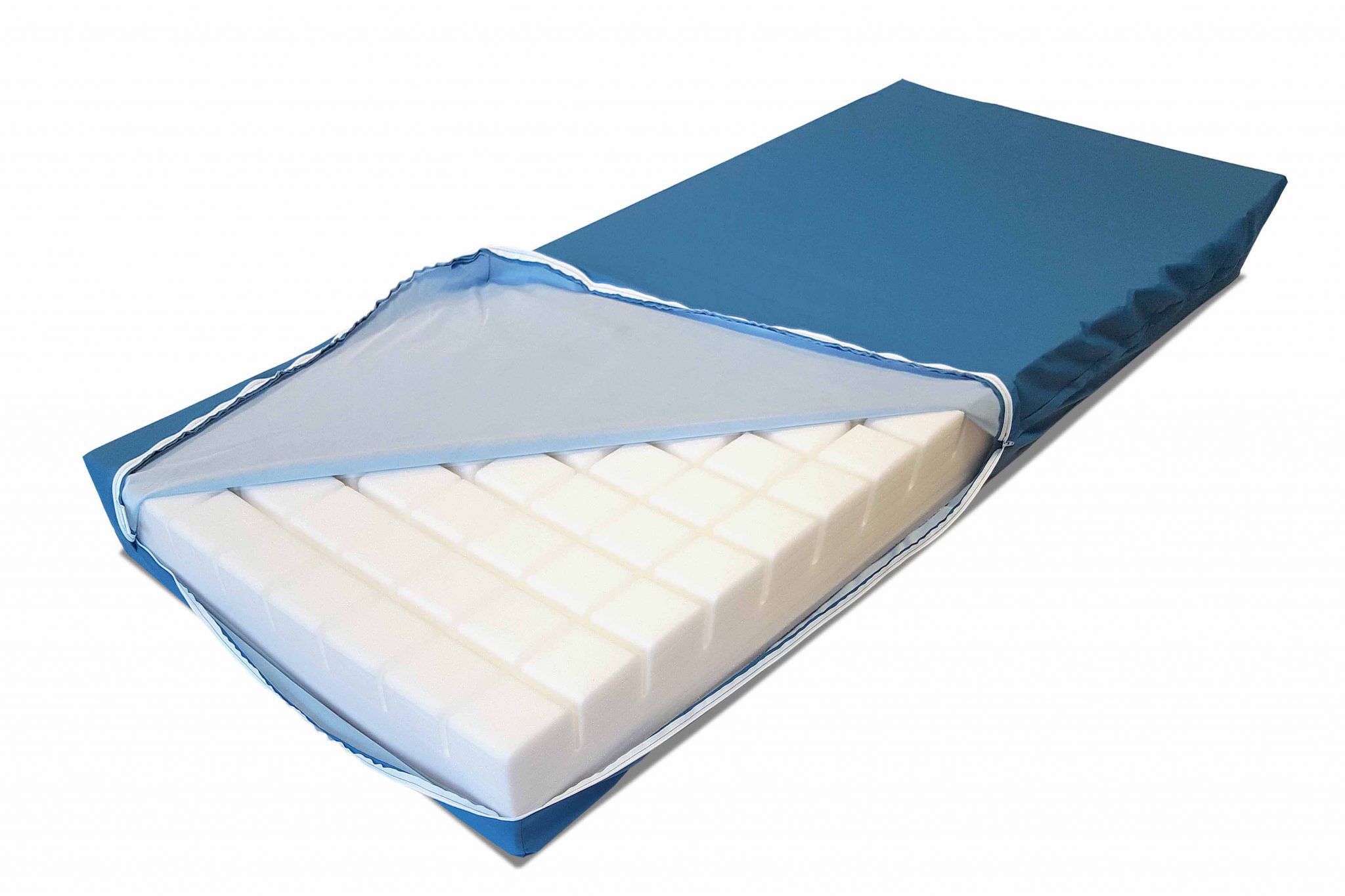 Hospital bed mattress G7 Metras foam / 90x200 cm / waterproof