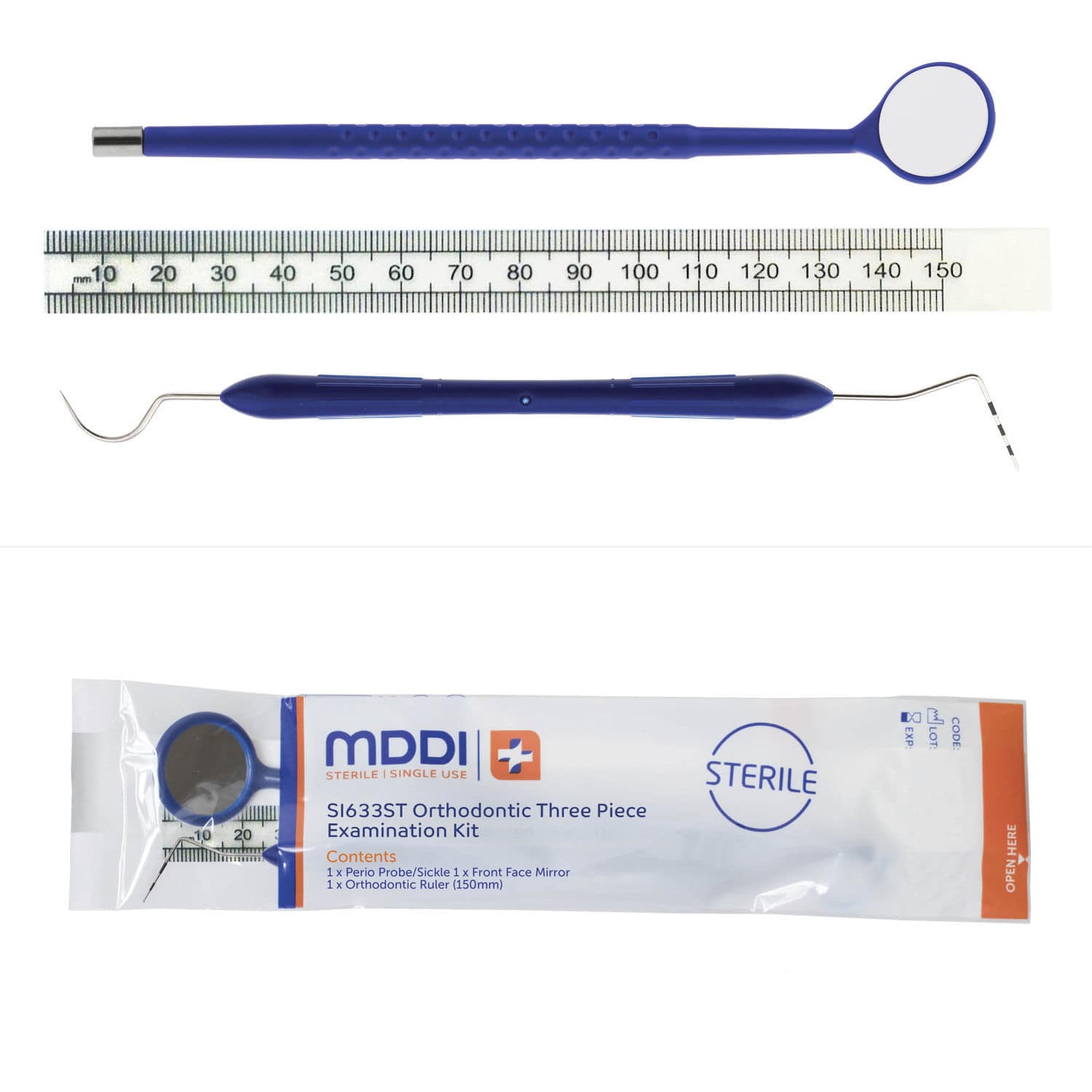 Orthodontics instrument kit SI633ST1 MDDI Medi Dent Disposable
