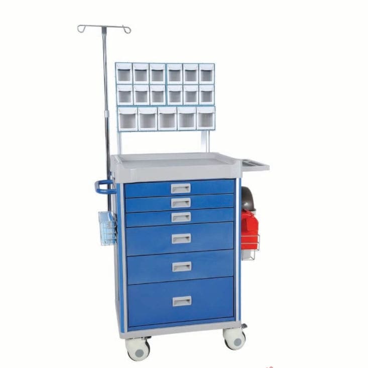 Medical trolley IMGC series IntraSpace anesthesia / for general